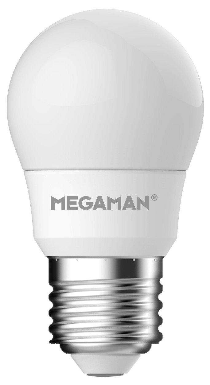 MM21011, MEGAMAN LED Dim. Ultra Comp. Classic opal 3.5W-250lm-E27/828