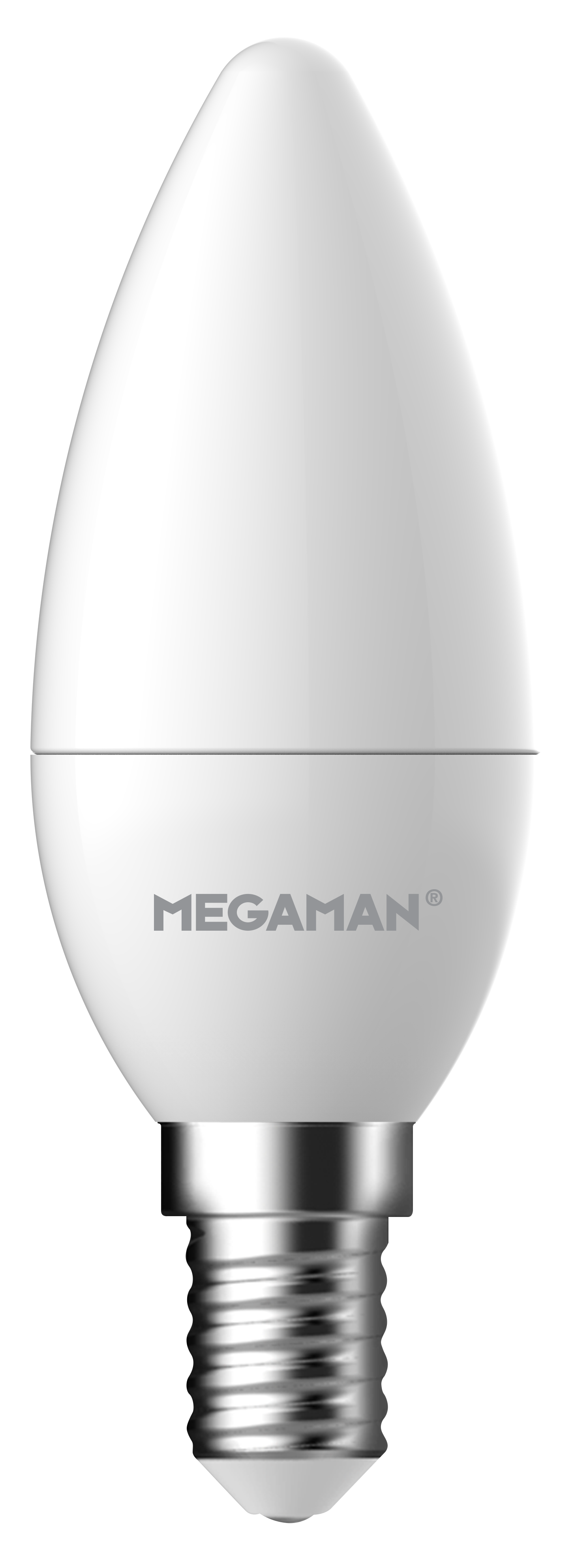MM21042, MEGAMAN LED Candle opal 3.5W-250lm-E14/828