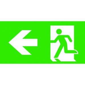 Scheibe 1 PL  ISO 7010        AL-Leuchte, Piktogrammscheibe PL für 71811 / 71821, ISO 7010