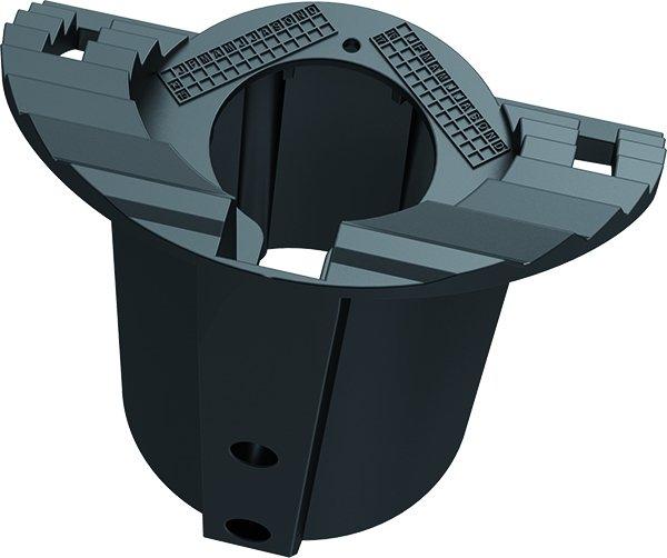 HLEDALFOASA76MZ, Aufsatzstück ASA 76, für Mastzopf Ø76, DB703