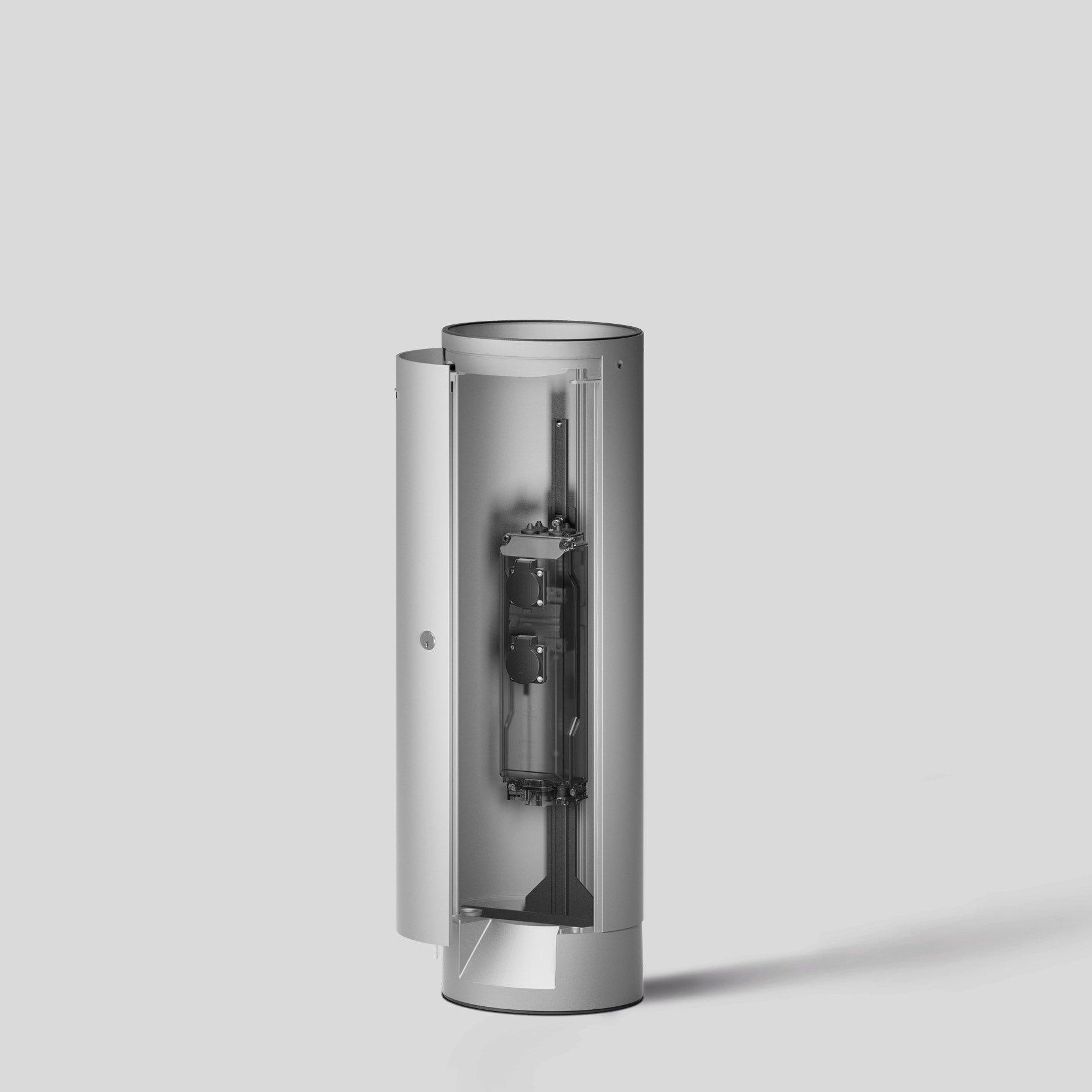 99627A, Pollerleuchtenrohr, Silber