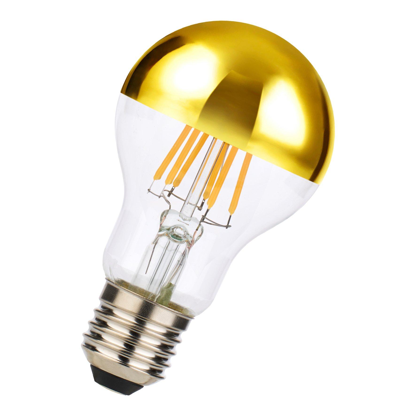 80100038362, LED FIL A60 KV Gold E27 6W (51W) 650lm 827