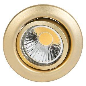 ETG 1011 GOLD-MATT, NV-Einbaustrahler schwenkbar, max 50W