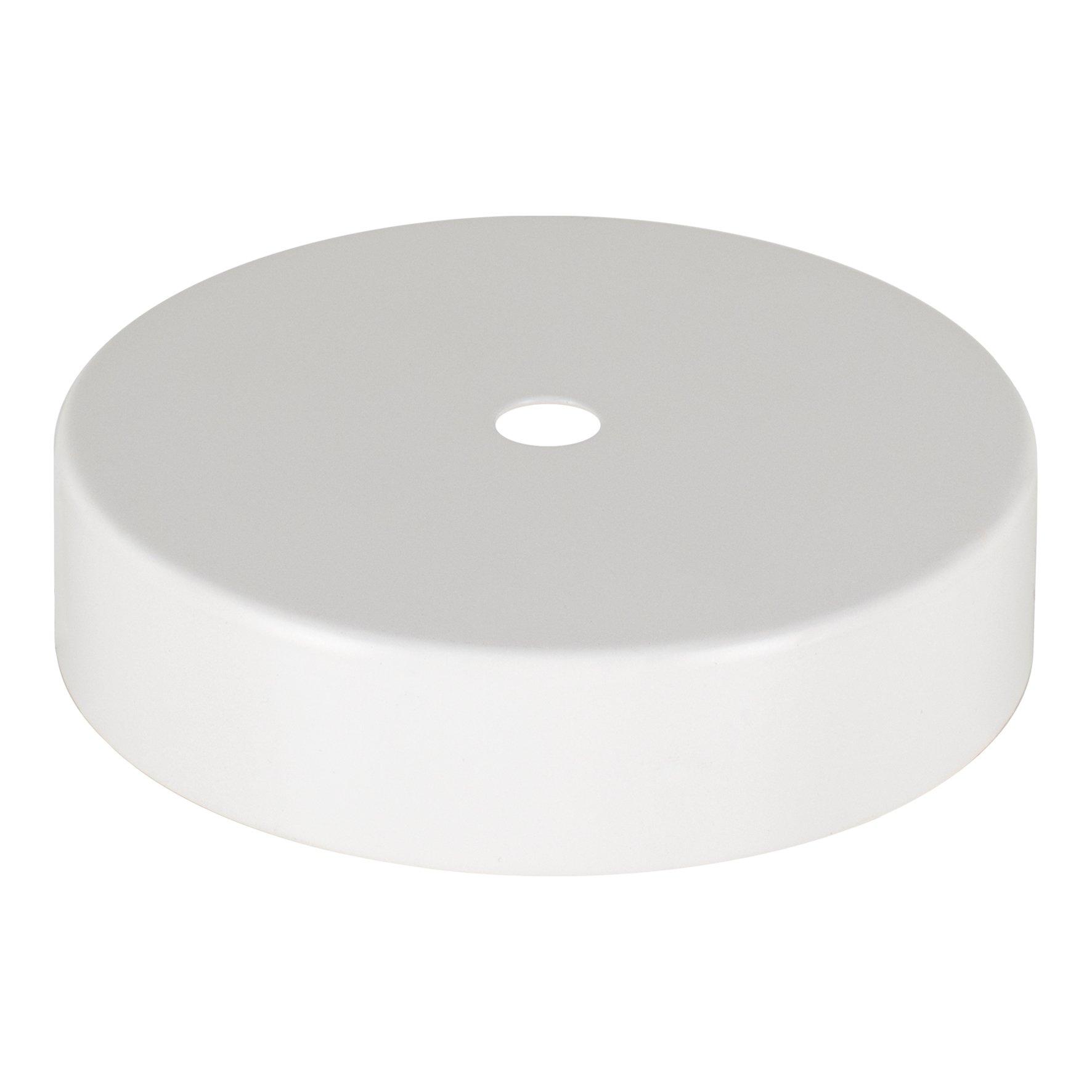 139703, Deckendose Metall Weiß