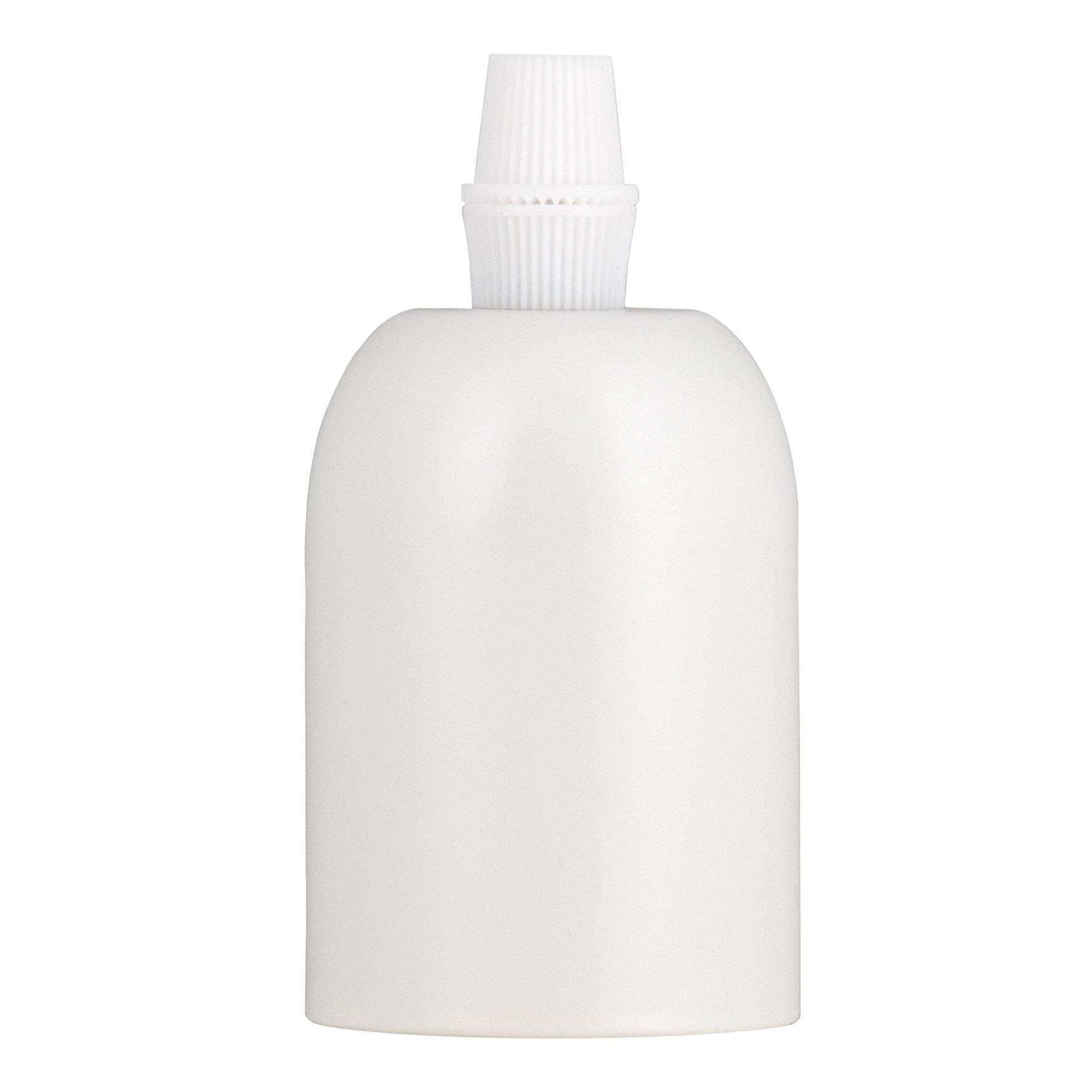 140398, Fassung Alu E27 Weiß