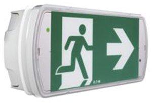 HSLIP42, LED Einzelbatterieleuchte IP42 20m Erkennungsweite