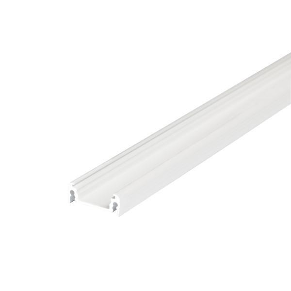 53602070, LED-Anbauprofil, weiss lackiert, L x B x H: 2.000 x 24 x 9 mm