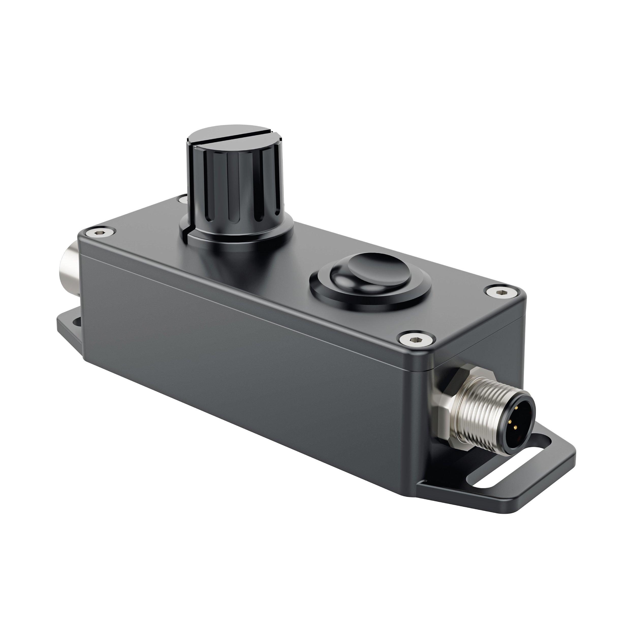 210700-04, DIMMmodul, M12 Buchse, A-kodiert/M12 Stecker, A-kodiert, max. 6 A, 24V DC
