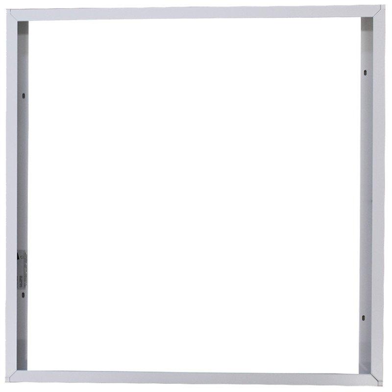 HLEDPANELRAHMEN.NO, Aufbaurahmen weiß für Panel 622x622