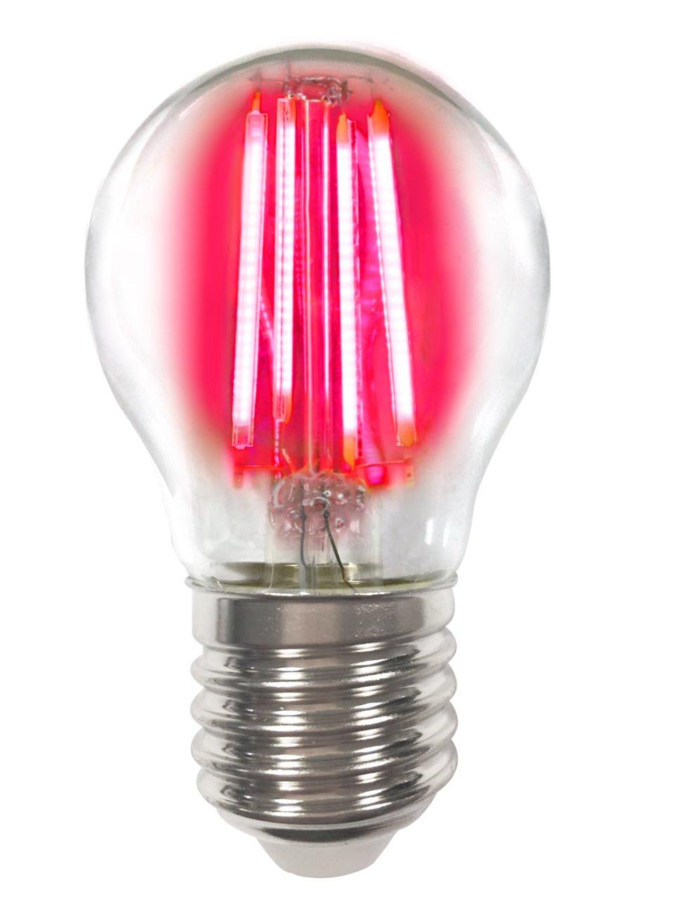 LM85314, (LIGHTME) Deco LED Filament P45 4W-E27/Rot