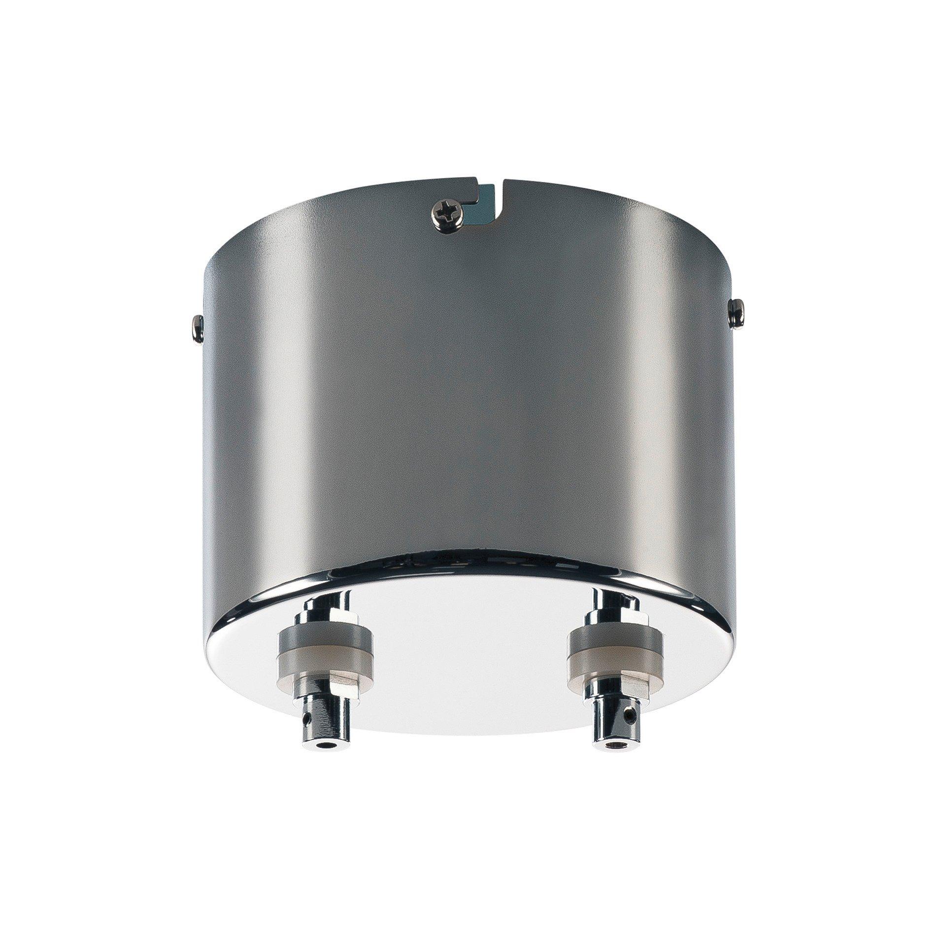 K-Transformator TENSEO 12V 50VA chrom, TENSEO TRANSFORMATOR, für Niedervolt-Seilsystem chrom 50VA