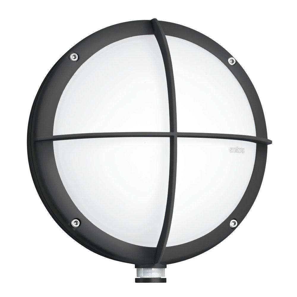 L 331 S anthrazit, Sensor-LED-Außenleuchte 8.4 W, 711 lm, IP44 Mit Bewegungsmelder