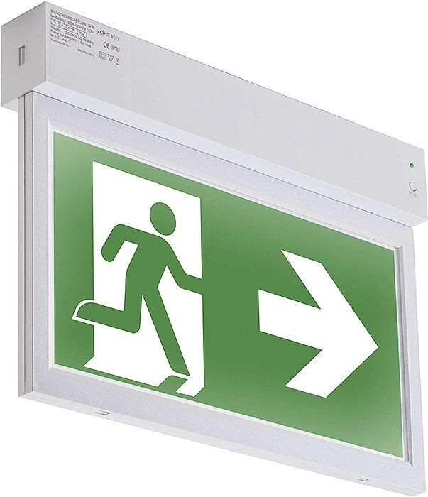 NLEDNLRZL.01, LED-Notleuchte, Erkennungsweite 24m