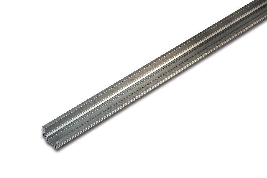 LED Einfräsprofil I 24mm  1m alu eloxiert, LED Einfräsprofil