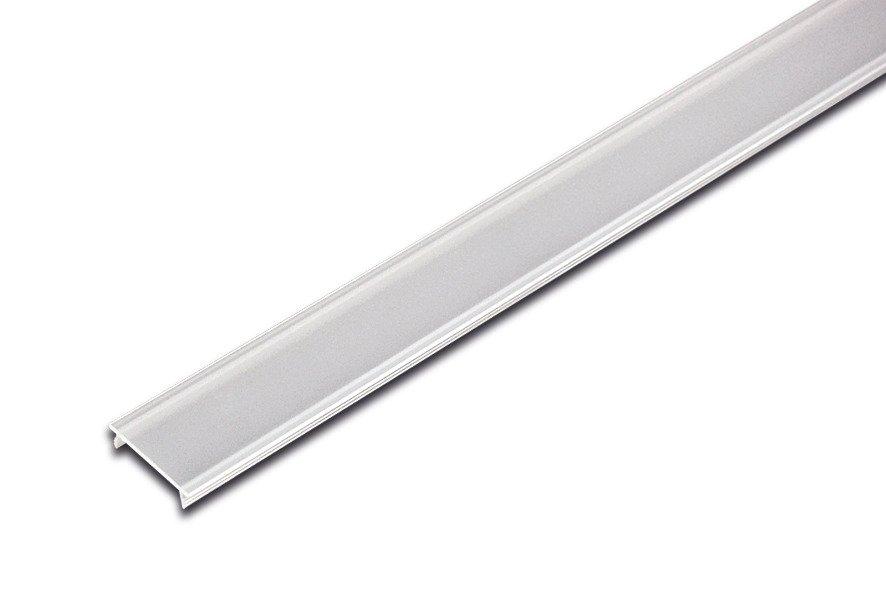 LED Abdeckprofil 15mm 1m leicht mattiert, Abdeckprofil 15mm