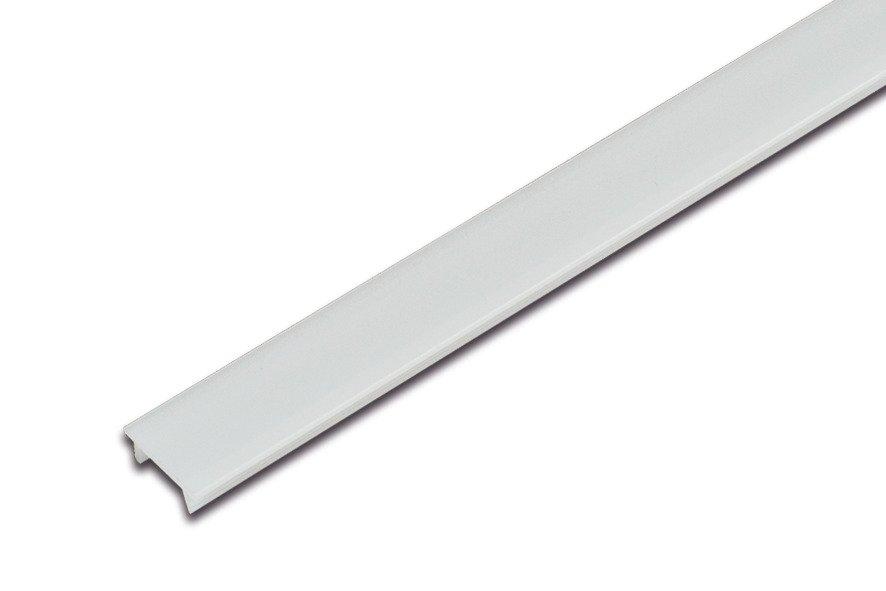 LED Abdeckprofil 15mm 1m stark mattiert, Abdeckprofil 15mm