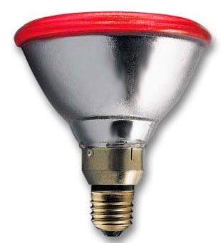 R38100IR, Infrarot PAR38 E27 Kuppe rot, 230V 100 Watt IR
