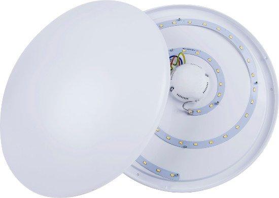 NDL330LED18W4000KIP44.01, LED-Decken-/Anbauleuchte; IP44; Ø330mm; 18W; 4000K