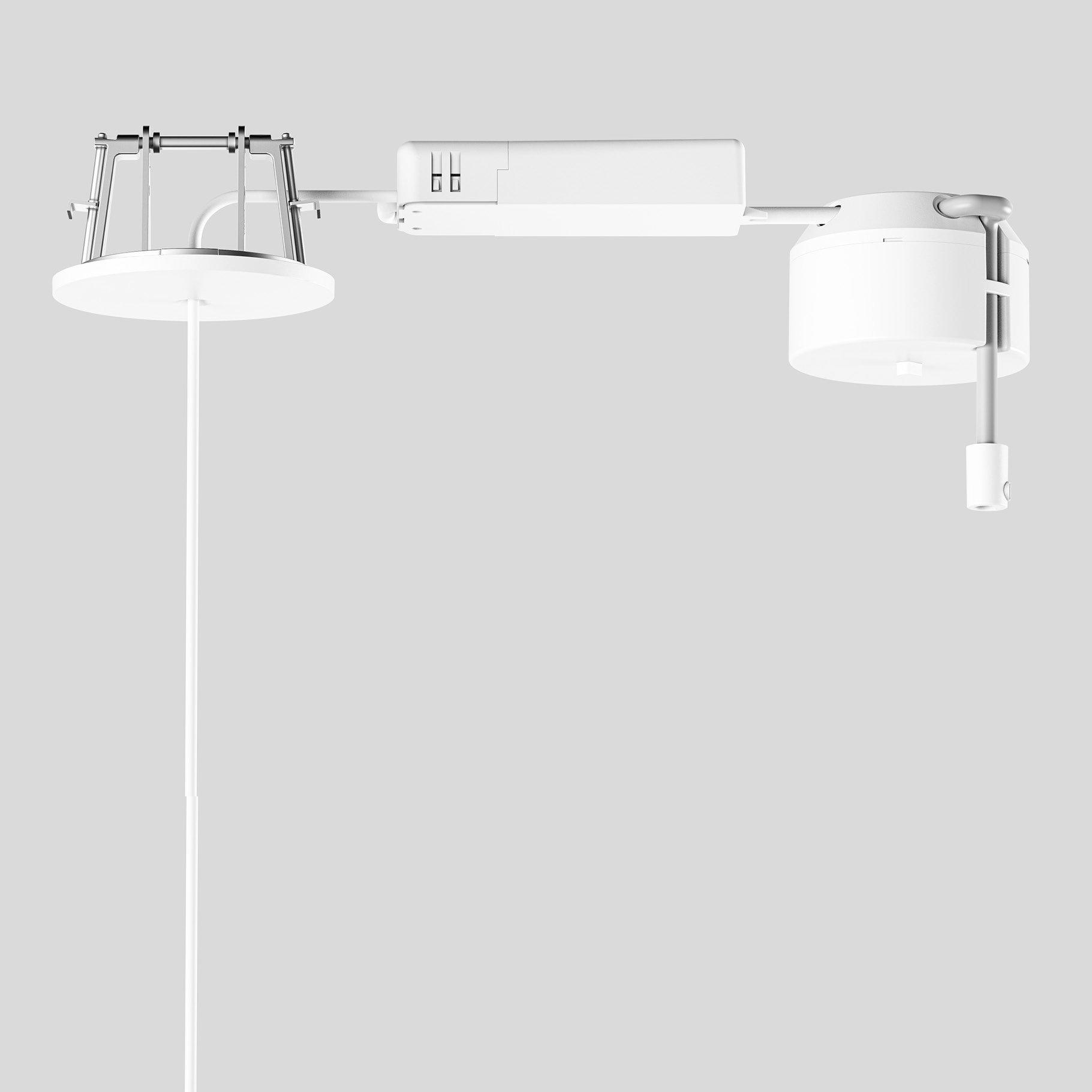 13272, Einbaubaldachin · Smart, 500mA DALI, samtweiß