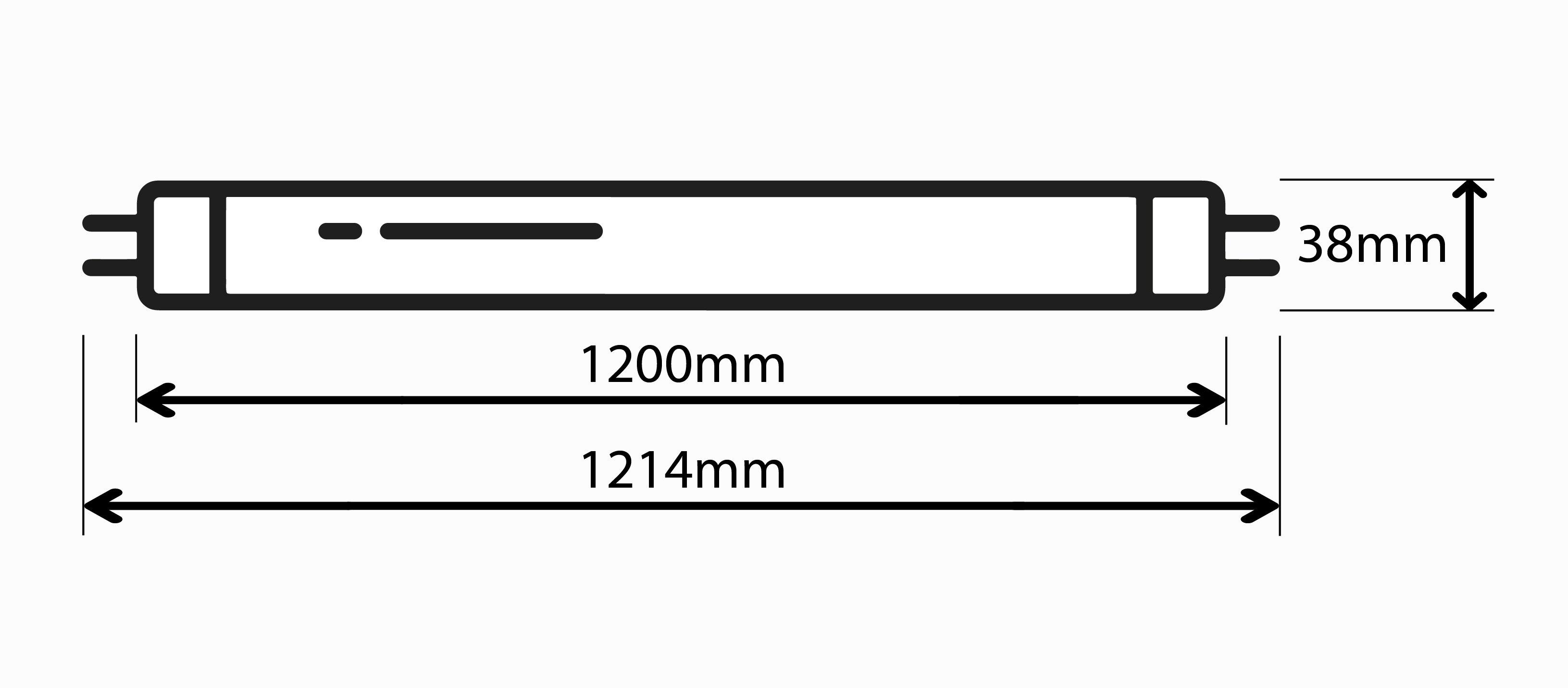 50200038260, T12 69V 115W 38X1200 UV-C Entkeimung