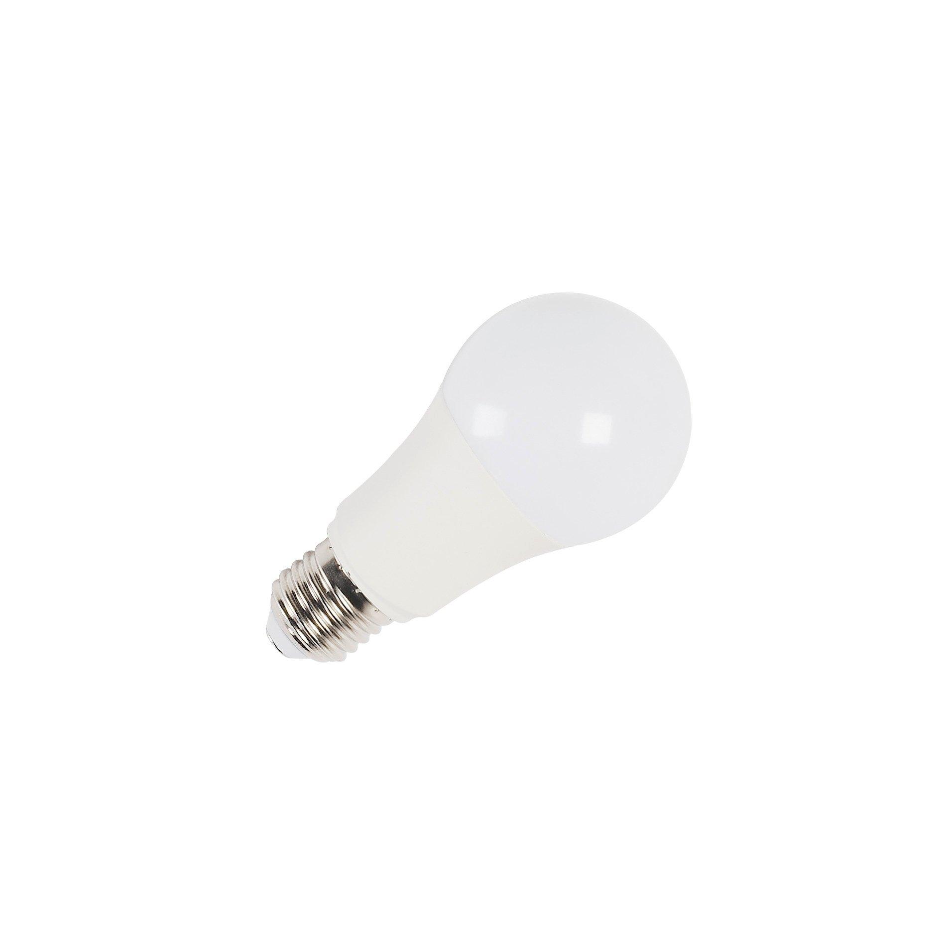 SMART LED A60 E27 Full Color RGBW, A60 E27 RGBW smart, LED Leuchtmittel weiß / milchig 9 W CRI 90 230°