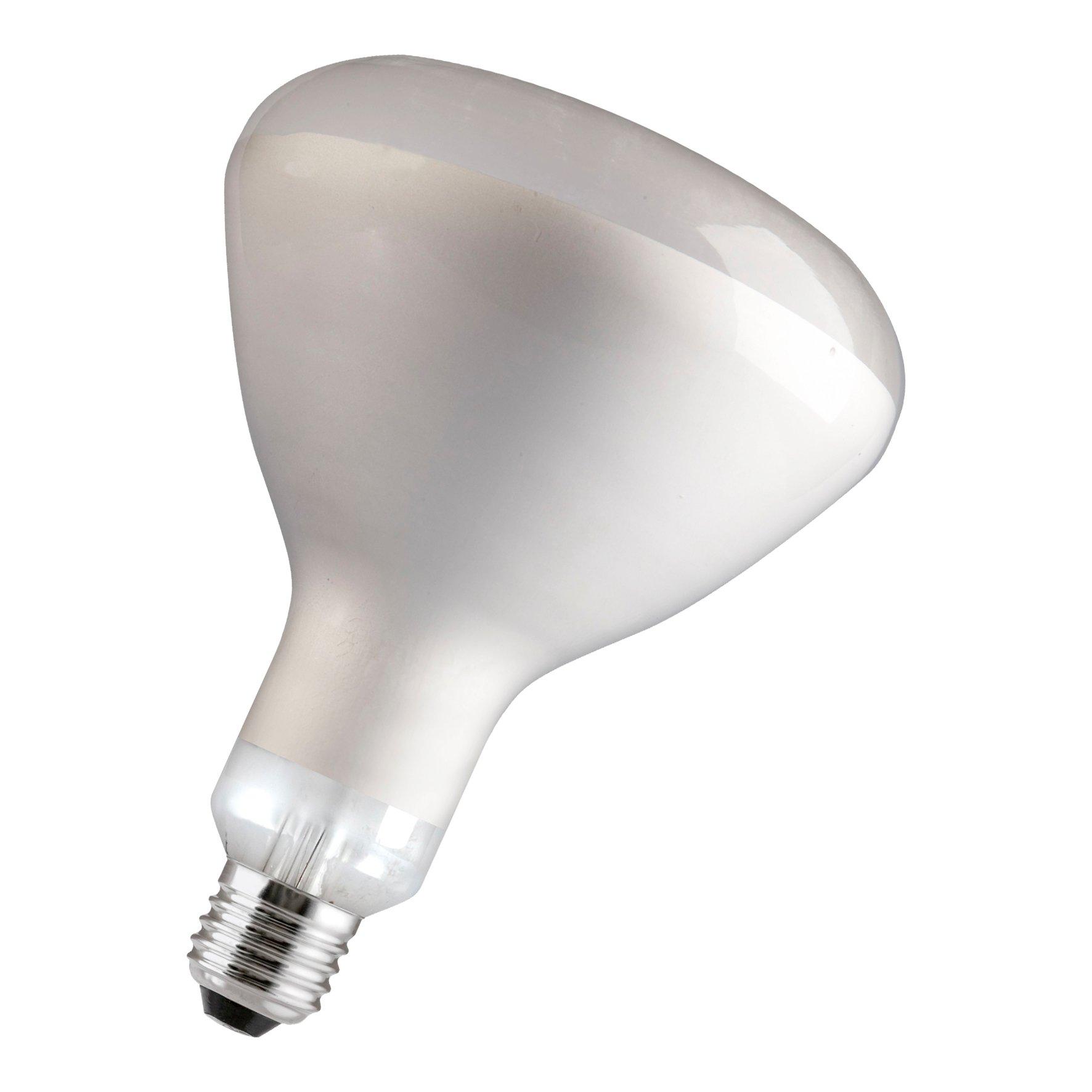 142623, Infrarot R125 E27 110V 375W Klar Hartglas