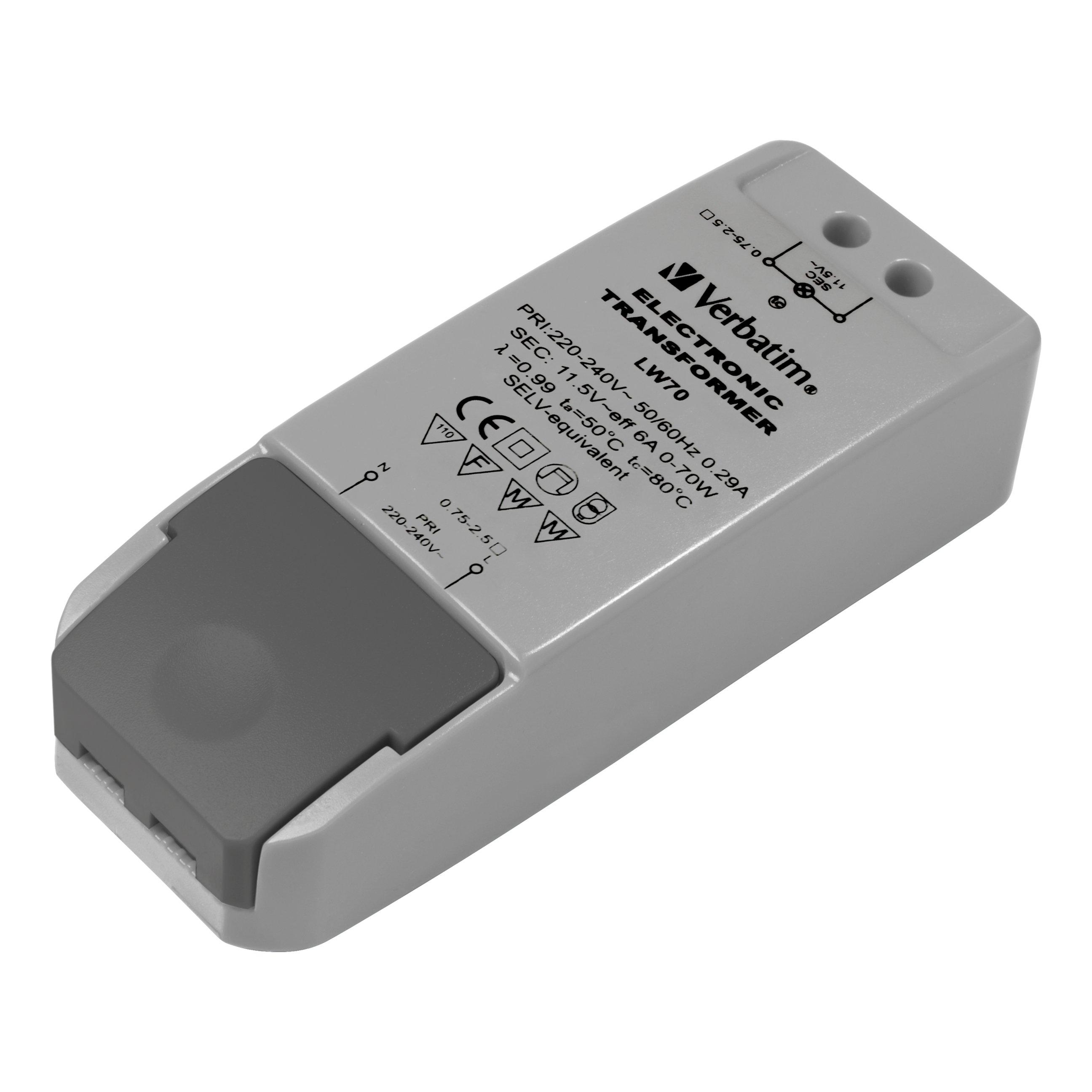 143820, LED Transformator 12V AC 0-45W DIM LED Lampe