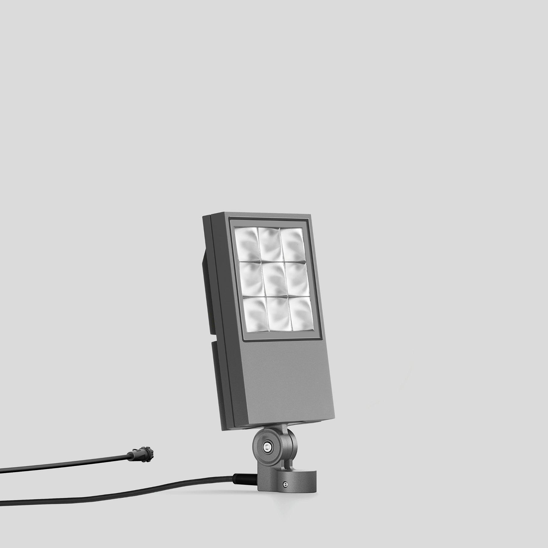 84853AK3, Leistungsscheinwerfer, BEGA UniLink®, Silber, 3000 K