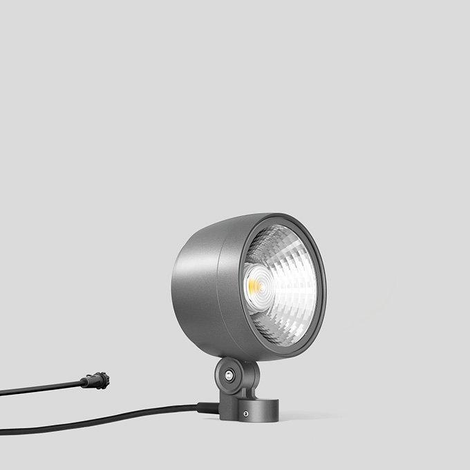 84848AK4, Leistungsscheinwerfer, BEGA UniLink®, Silber 4000 K