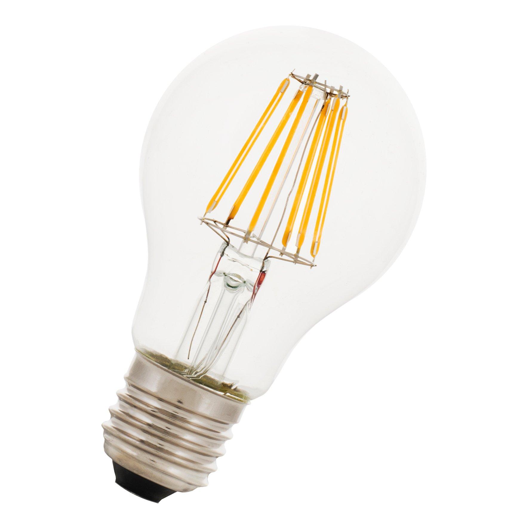 NLEDE27_6W60_2700K.B2, LED Retrofit E27, 6W(40W), 2700K, 800lm, Winkel 360°, Birne, klar