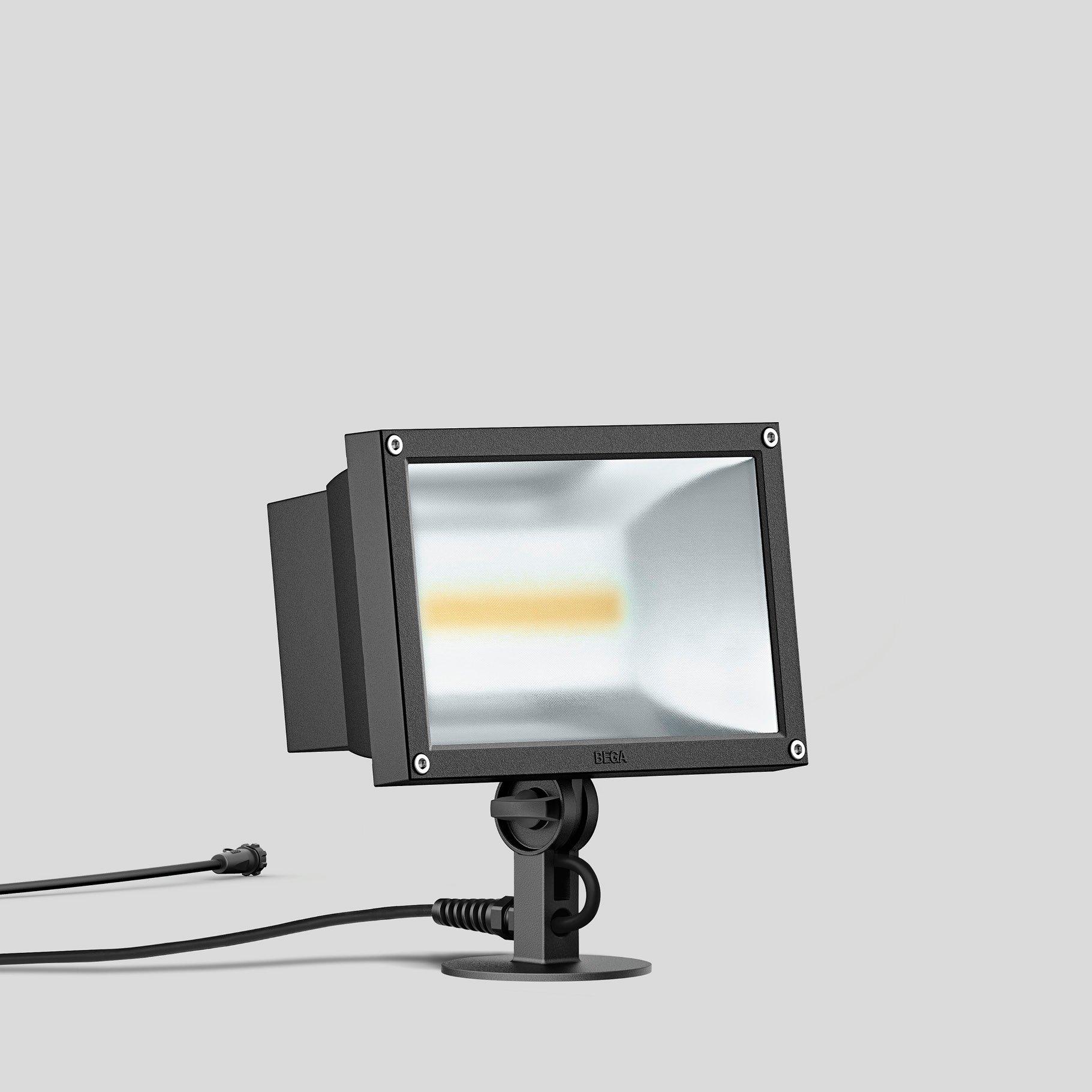 84841K3, Flächenscheinwerfer, BEGA UniLink®, Grafit, 3000 K