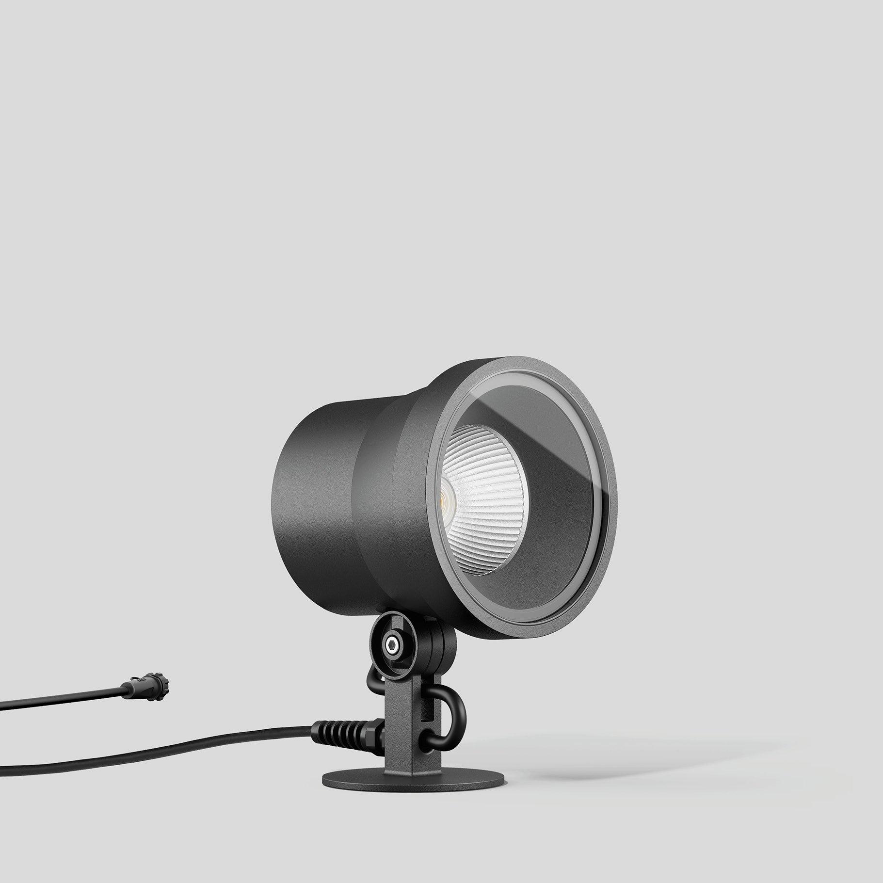 85023K3, Kompaktscheinwerfer, BEGA UniLink®, Grafit, 3000 K