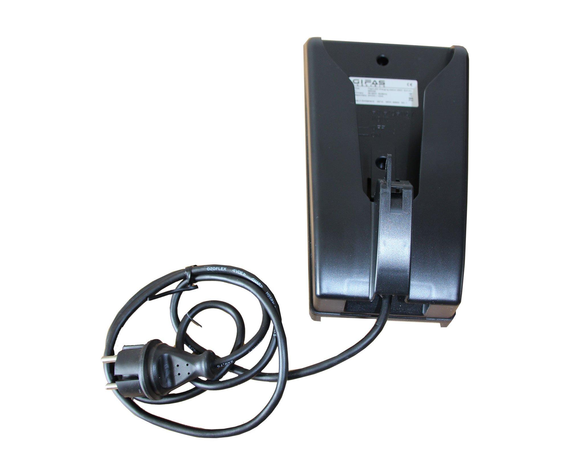 860026, GIFAS FlashLED Ladestation Ausführung:- für 230 V- geeignet für FlashLED und FlashLED EX  mit integriertem Ladegerät- inkl. 1,5m Kabel und Eurostecker