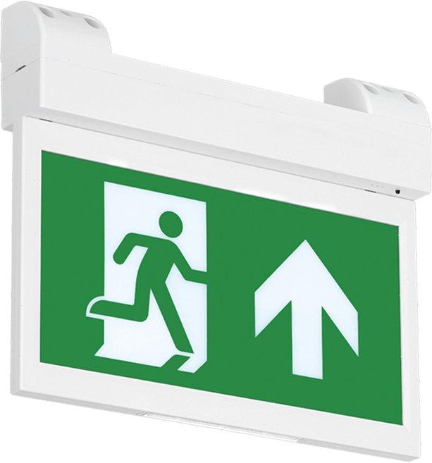 NLEDNLDW.02A, Notbeleuchtung Decken-/Wand-aufbau mit Selbsttestfunktion; 4W