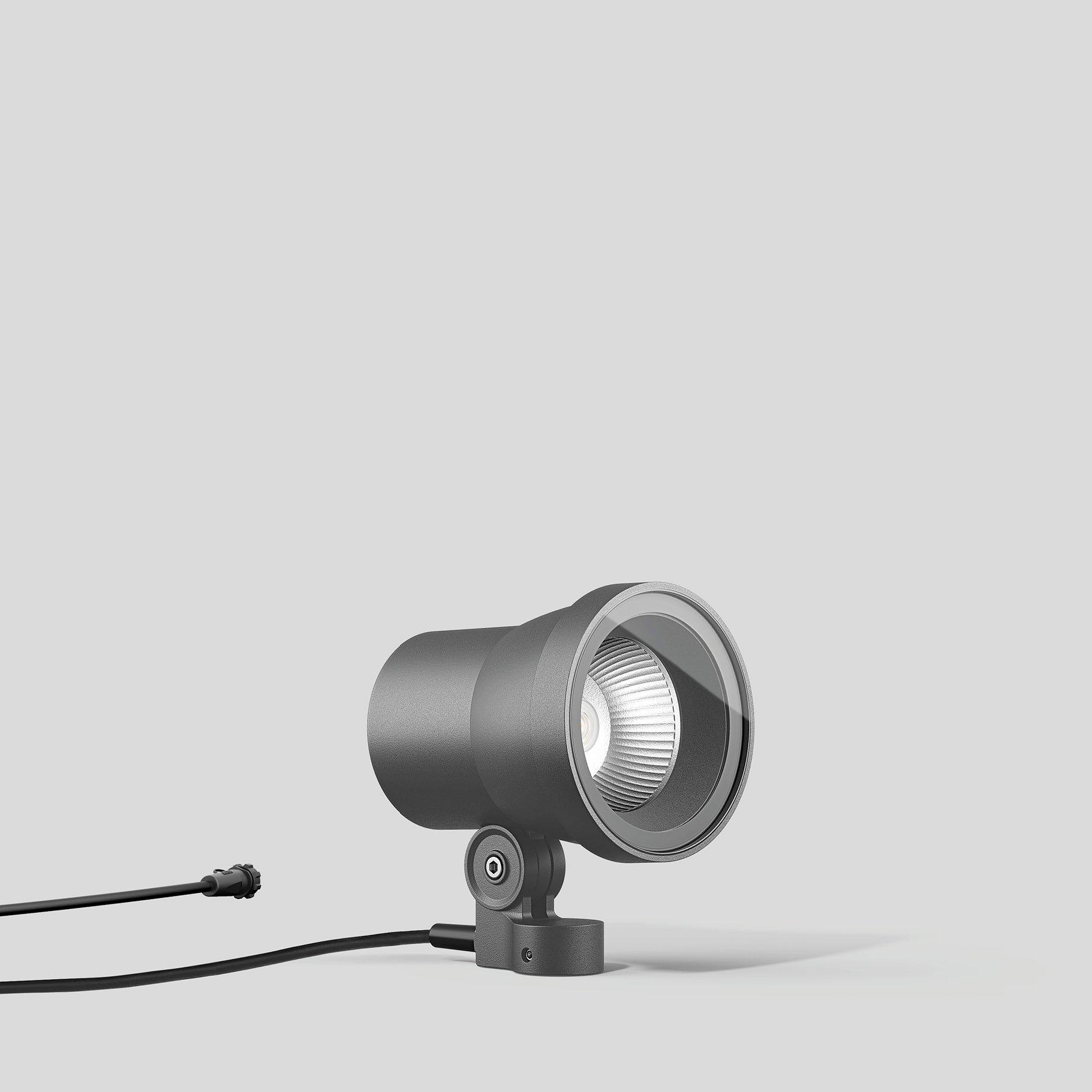 85020AK3, Kompaktscheinwerfer, BEGA UniLink®, Silber, 3000 K