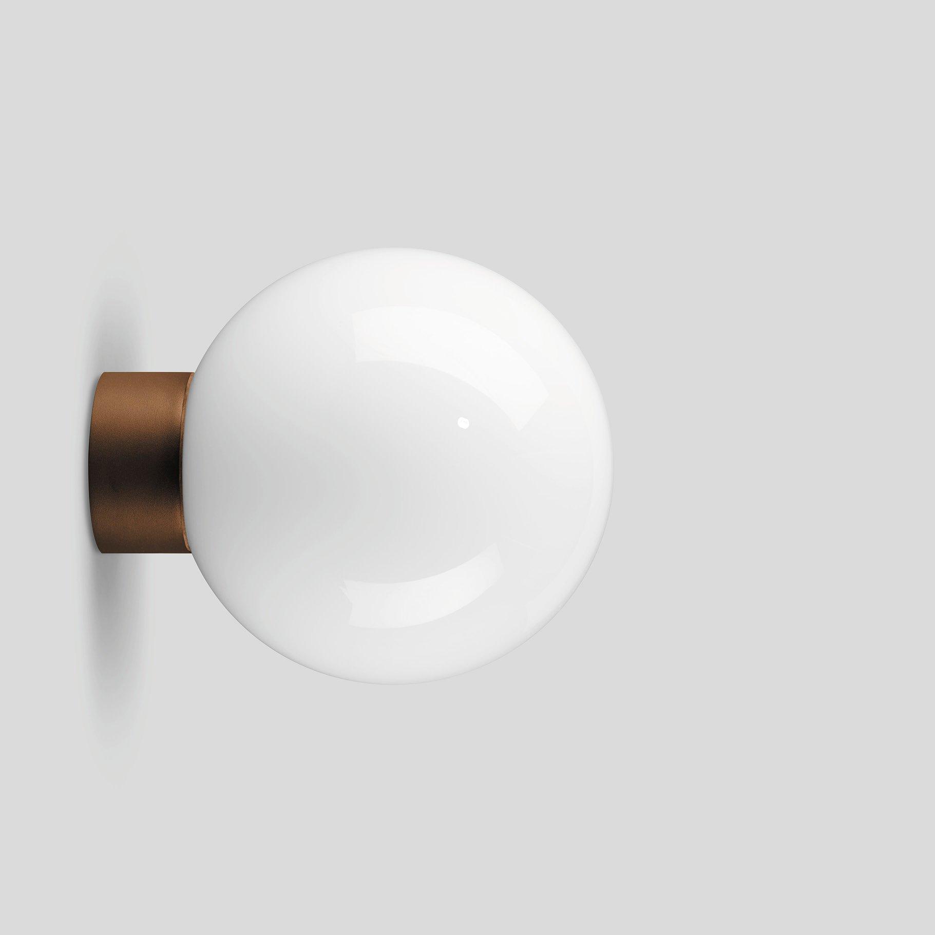 44769BK3, Decken, Wand, Pfeilerleuchte, für den Innen- & Außenbereich, Bronze, 3000 K, zus. kostl. 1 x BEGA 13590