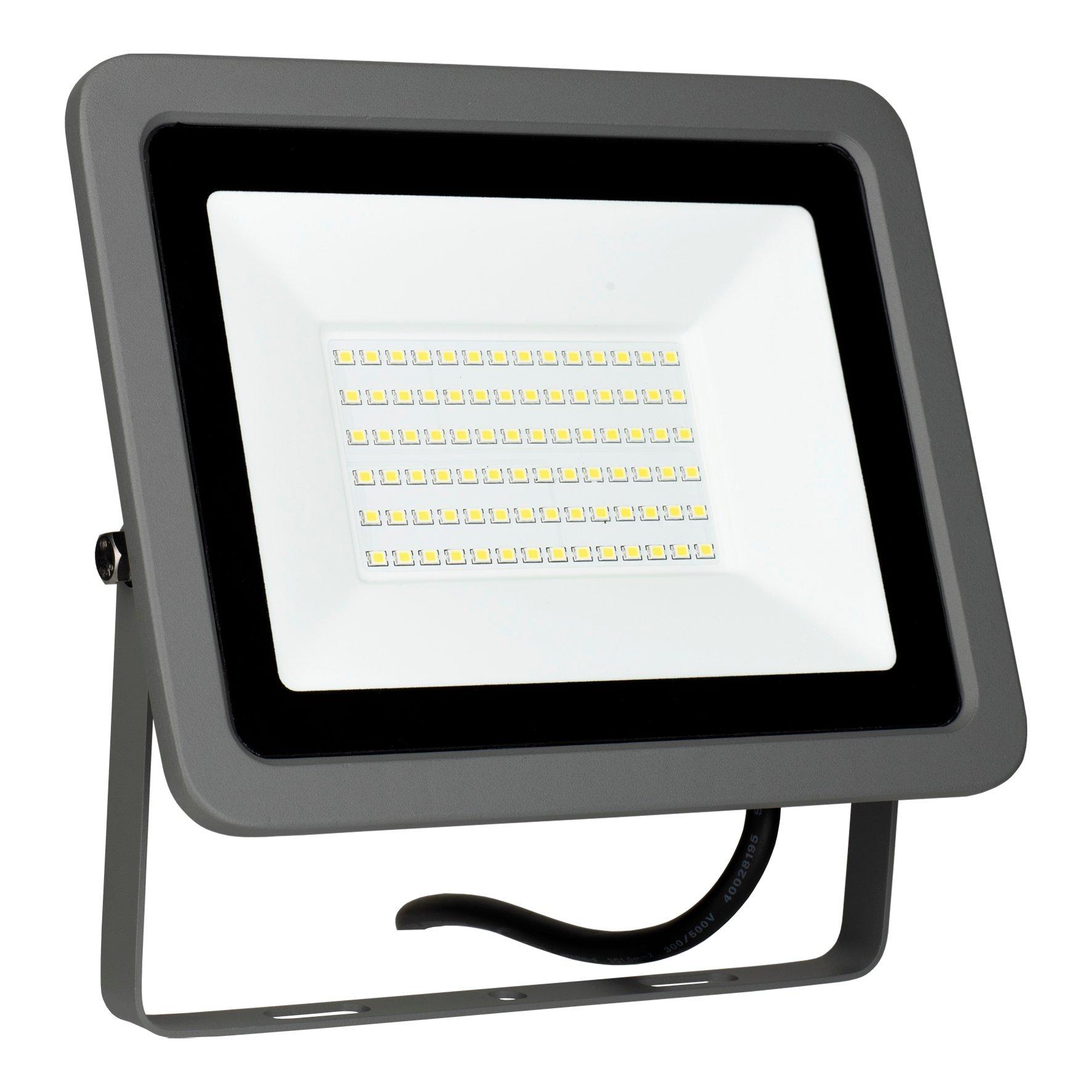 NLEDFLOOD50W6500K.01, LED-Strahler, 50W, 5500lm, 6500K, IP65
