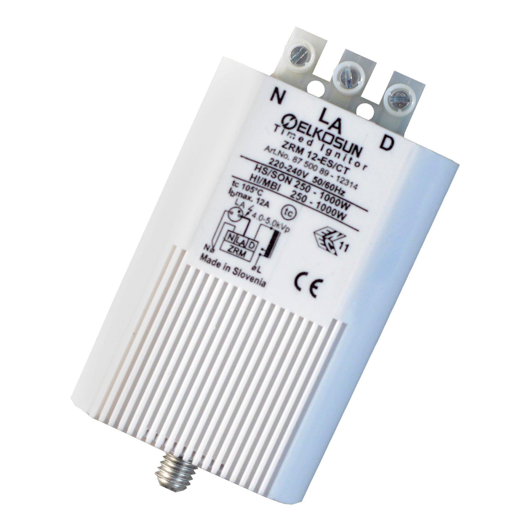 144184, Zünder ZRM 12-ES/CT für HS 250-1000W oder HI 250-1000W