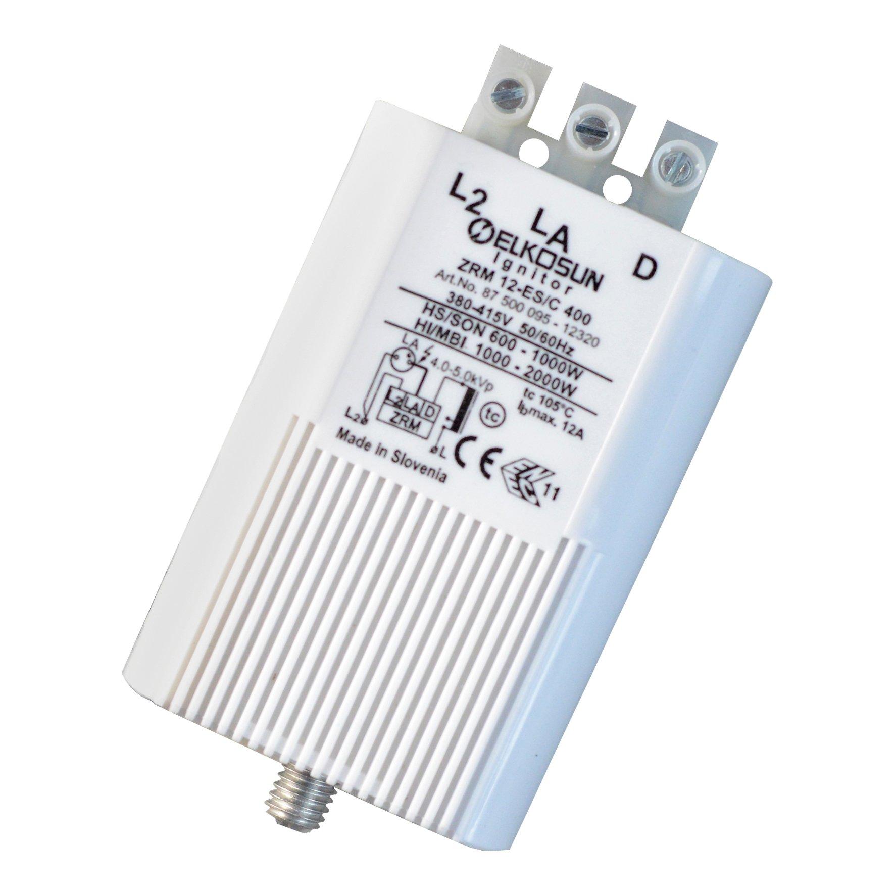 144183, Zünder ZRM 12-ES/C 400 für HS 600-1000W oder HI 1000-2000W