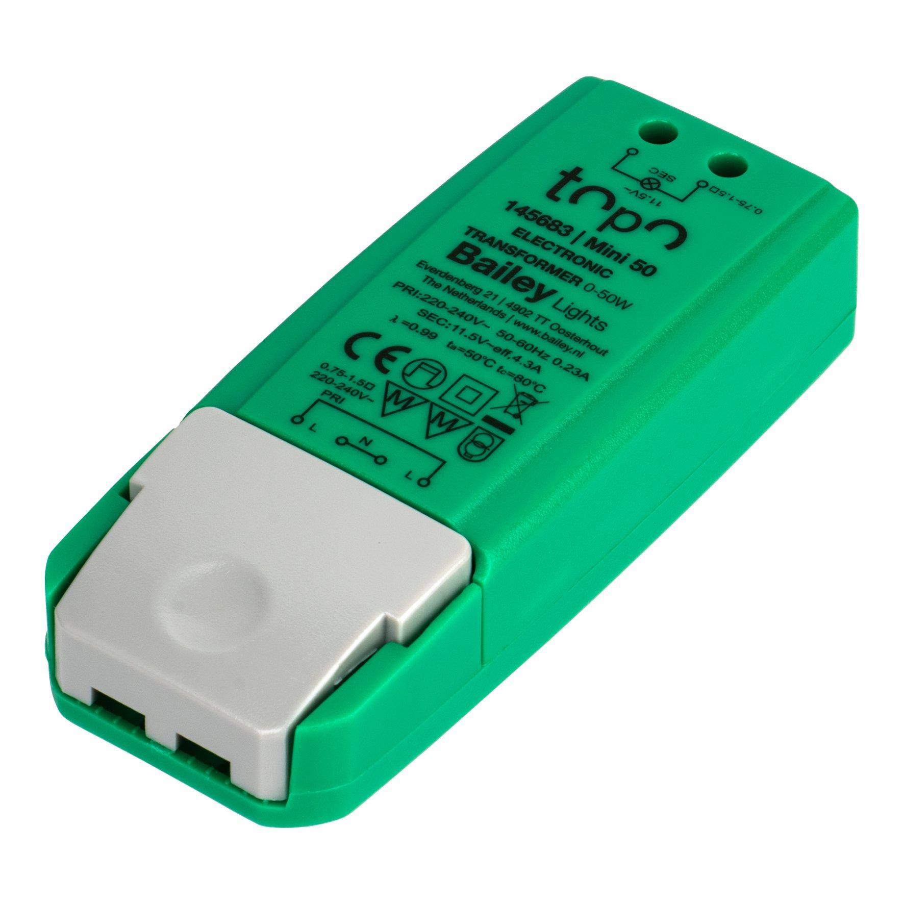 NTRAFONV50.01, Transformator 12V AC 0-50W / LED 0-30W DIM