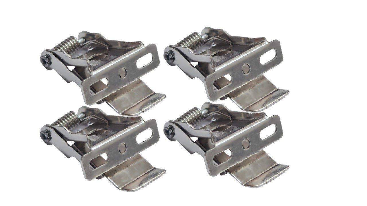 NLEDPANKLASET.01, Einbauklemmfedern Set bestehend aus 4 Klemmfeder für LED Panel