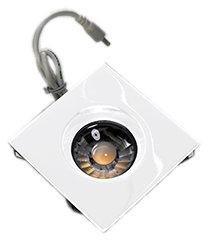 DLDO-Q82-CCOB-830-MW, LED Downlights DOT Q82 3000K Ra80, Deckenring weiss, nicht dimmbaren Treiber