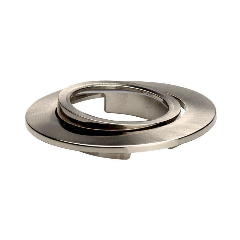 NLEDEBSHVARBLFLXPCNIS.01, Schwenkbare IP65 Polycarbonat Blende Satin Nickel für NLEDEBSHVAR234KW.01 / NLEDEBSHVARDTW134KW.01