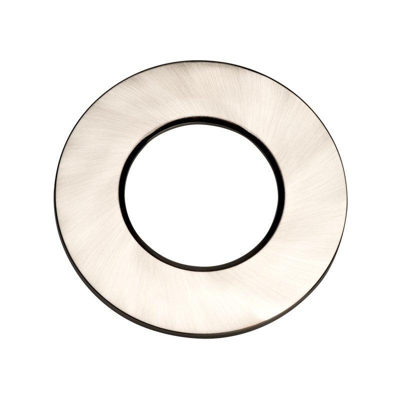 NLEDEBSHVARBLFIXPCNIS.01, Feststehende IP65 Polycarbonat Blende Satin Nickel für NLEDEBSHVAR234KW.01 / NLEDEBSHVARDTW134KW.01