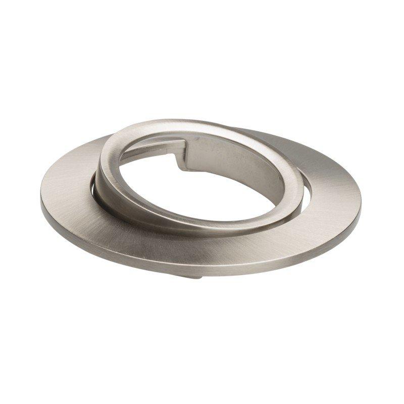 NLEDEBSHVARBLFLXALNIS.01, Schwenkbare IP65 Aluminium Blende Satin Nickel für NLEDEBSHVAR234KW.01 / NLEDEBSHVARDTW134KW.01