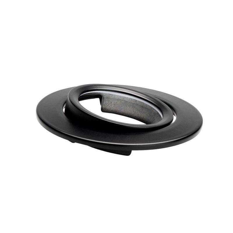 NLEDEBSHVARBLFLXALSW.01, Schwenkbare IP65 Aluminium Blende Schwarz für NLEDEBSHVAR234KW.01 / NLEDEBSHVARDTW134KW.01