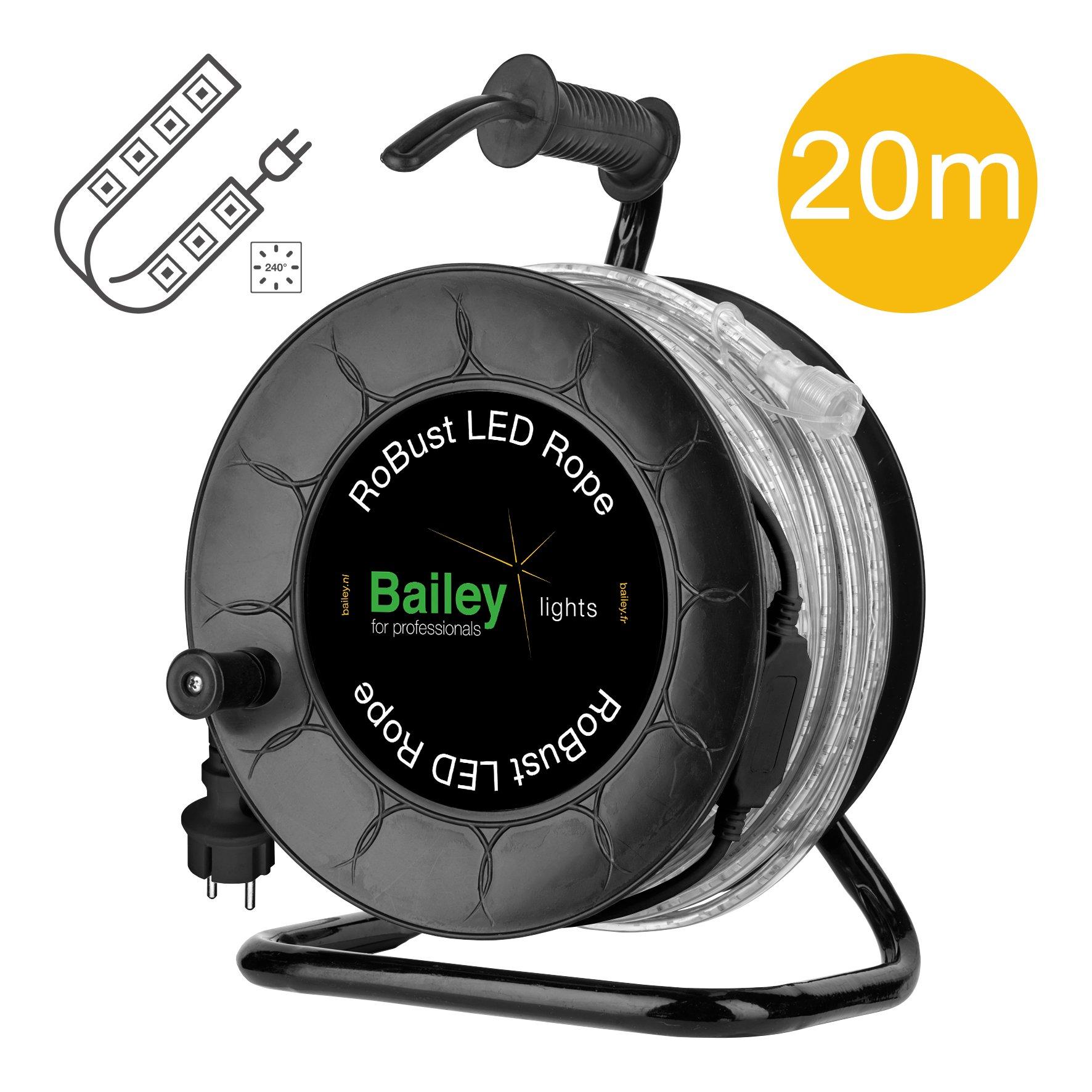 NALLB20MTRHD2.01, Arbeitsleuchte Lichtschlauch, doppelseitig, 20m, 240° Abstrahlung, 840lm/m, 4000K, IP65
