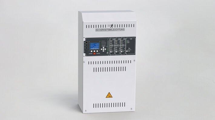 MI104, Zentralbatteriesystem,Kombigehäuse,4 Stromkreise,1h/900 W - 3h/400 W - 8h/160 W