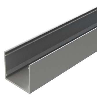 20.010 luxKIT 20, luxKIT profile 20 - 2.4m<br/>anodized / eloxiert