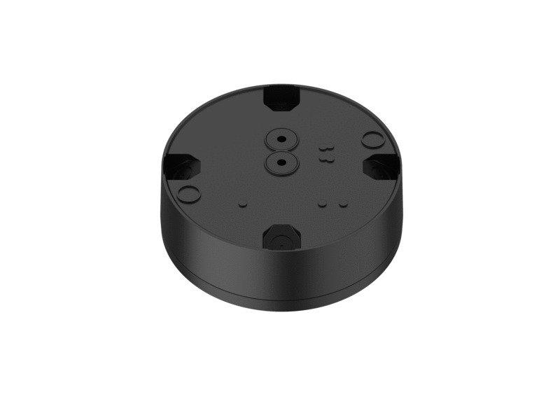 Schwarze LED-Deckenleuchte, 120 mm, Schwarze LED-Deckenleuchte, 6/8 W, 3000/4000/5700 K, 120 mm